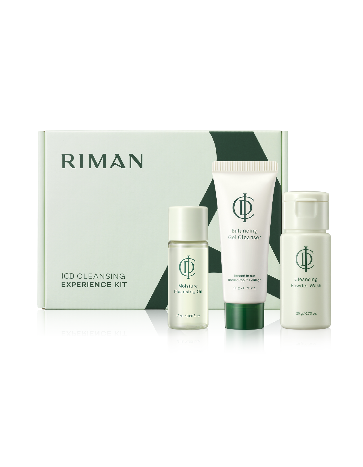 ICD Cleansing Experience Kit — double-cleanse starter set
